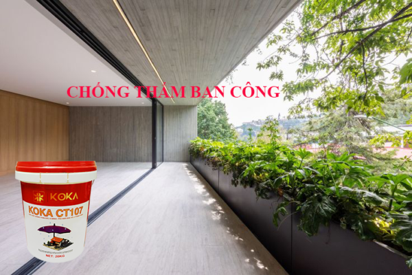 Sơn Chống Thấm Hai Thành Phần Gốc Xi Măng KoKa CT107 - Ảnh 3