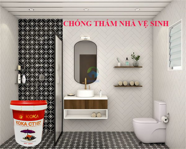 Sơn Chống Thấm Hai Thành Phần Gốc Xi Măng KoKa CT107 - Ảnh 5