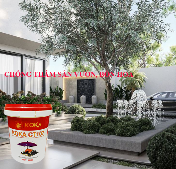 Sơn Chống Thấm Hai Thành Phần Gốc Xi Măng KoKa CT107 - Ảnh 6