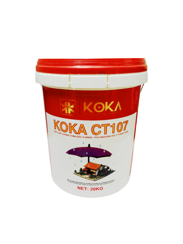 Sơn Chống Thấm Hai Thành Phần Gốc Xi Măng KoKa CT107